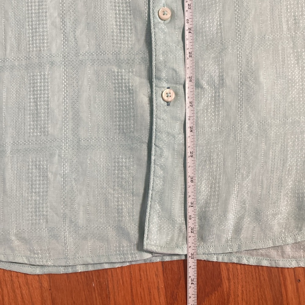 Tommy Bahama Linen Short Sleeve Button Down Shirt size XL - Picture 8 of 10